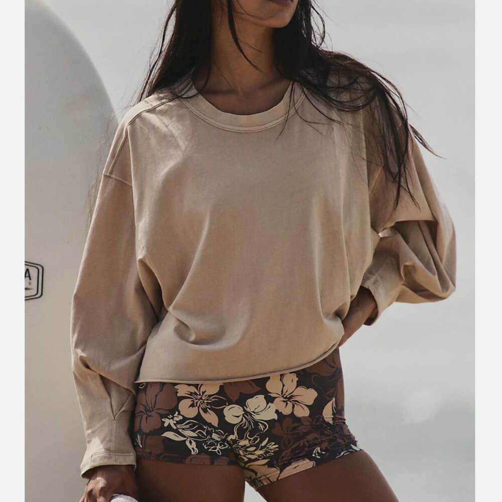 Free People Movement Sandy Long Sleeve Inspire Layer Top